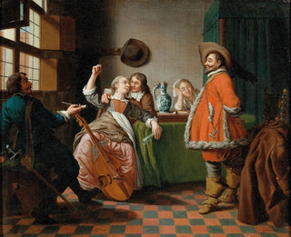 Jan Josef Horemans The Elder - At The MatchmakerS.webp
