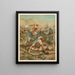 De Bijbel klassieke gouden Pl049 - Jan Ladislaw Skora — ingelijst kunstwerk aan de muur