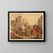 Bijbel met gouden omlijsting van de klassiekers Pl059 - Jan Ladislaw Skora — ingelijst kunstwerk aan de muur