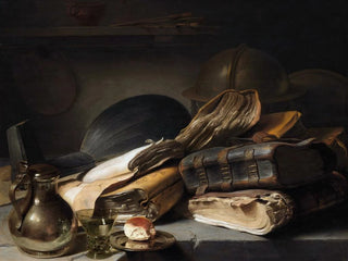 Jan Lievens - Still Life with Books.webp