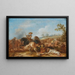 Engagement de cavalerie - Jan Martszen de Jonge — ingelijst kunstwerk aan de muur