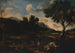 Landschap met een strijd tussen twee rammen - Jan Miel — weergave van het kunstwerk