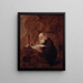 Sint Hieronymus - Jan Olis — ingelijst kunstwerk aan de muur