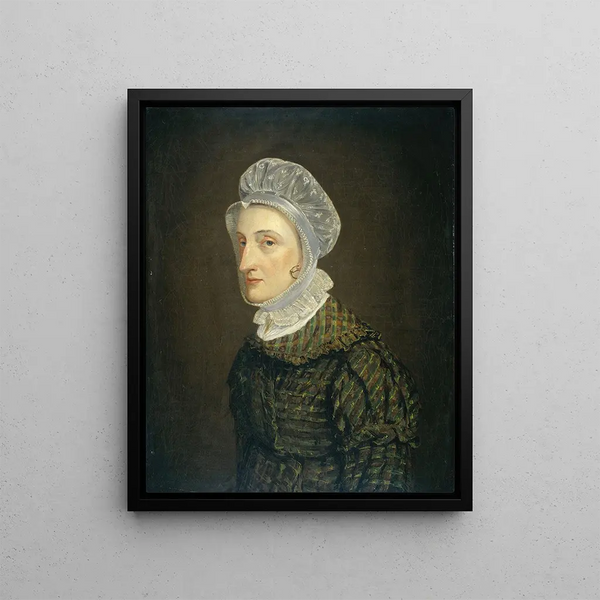 Jan Philip Simon - Portrait of Maria Petronella Mann Wife of Heinrich Gottfried Theodor Crone.webp