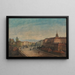 Château du côté du viaduc de Pancer - Jan Seydlitz — ingelijst kunstwerk aan de muur