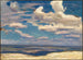 Wolk boven de rivier de Dnjepr - Jan Stanisławski — weergave van het kunstwerk