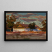 Jour froid Une maison au soleil - Jan Stanisławski — ingelijst kunstwerk aan de muur