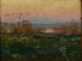 Schemering over de rivier de Dnipro - Jan Stanisławski — weergave van het kunstwerk