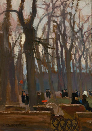 Jan Stanislawski - Fragment of the Planty Park.webp