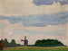 Landschap met een windmolen - Jan Stanisławski — weergave van het kunstwerk