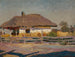 Boerderij van de boer - Jan Stanisławski — weergave van het kunstwerk