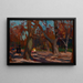 Het park Planty in Krakau - Jan Stanisławski — ingelijst kunstwerk aan de muur
