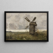 molen van de Oekraïense wind - Jan Stanisławski — ingelijst kunstwerk aan de muur