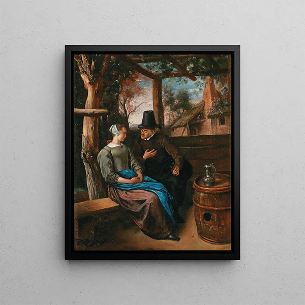 Jan Steen - A Suitor With A Young Woman.webp
