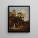 De waarzegster - Jan Steen — ingelijst kunstwerk aan de muur