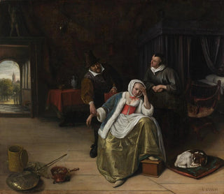Jan Steen - The Lovesick Maiden.webp
