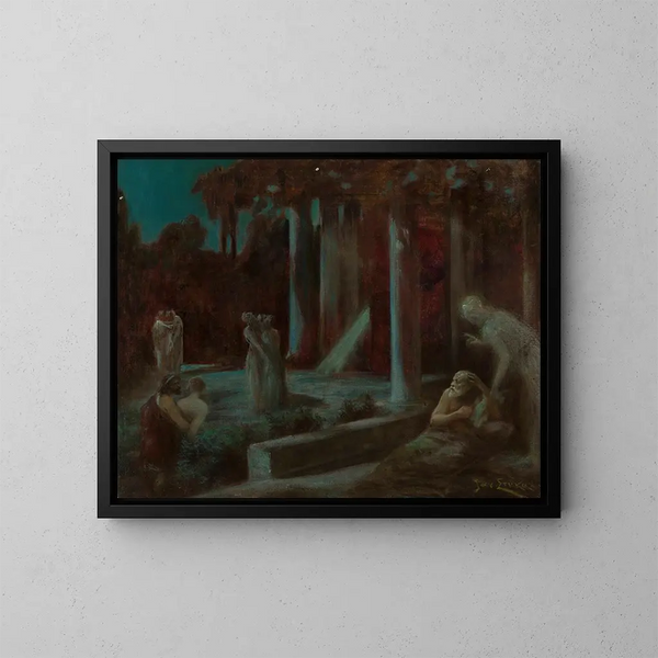 Ulysses - Jan Styka — ingelijst kunstwerk aan de muur
