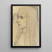 Portrait de Treesje Westermann Mère Thérèse Huf de Bethani - Jan Toorop — ingelijst kunstwerk aan de muur