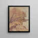 Tranchées du Danube - Jan Trampota — ingelijst kunstwerk aan de muur