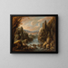 Landschap met herders - Jan van Bunnik — ingelijst kunstwerk aan de muur