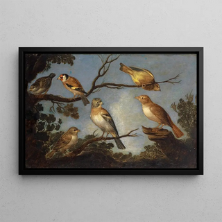 Jan Van Kessel The Elder - Birds on the Branches of a Tree.webp