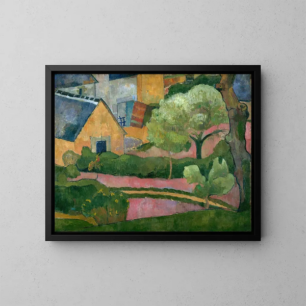 Ferme à Le Pouldu - Jan Verkade — ingelijst kunstwerk aan de muur