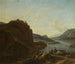 Landschap aan de waterkant - Jan Vermeer van Haarlem l'Ancien — weergave van het kunstwerk