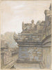 van een van de terrassen van Borobudur - Jan Veth — weergave van het kunstwerk