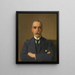 Portrait Painting of Isaac de Bruijn 1872-1953 - Jan Veth — framed artwork on a wall