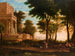 Landschap met een klassieke structuur - Jan Wołowski — weergave van het kunstwerk