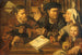 Bureau van de notaris, kantoor van de intendants - Jan Woutersz Stap — weergave van het kunstwerk