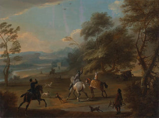 Jan Wyck - A Hawking Party.webp
