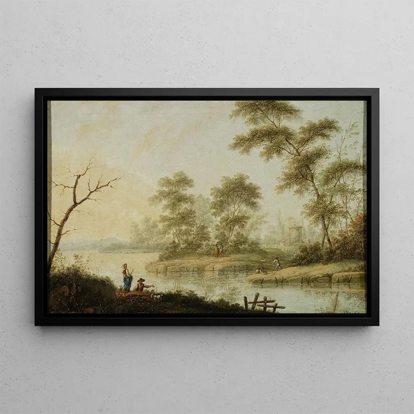 Jan ciso - Landscape rivulet bank.webp