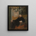 The composer Peter Benoit - Jan van Beers — framed artwork on a wall