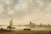 Uitzicht op Dordrecht vanaf de Dordtse Kil - Jan van Goyen — weergave van het kunstwerk