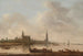 Uitzicht op Emmerich - Jan van Goyen — weergave van het kunstwerk