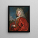 Portret van Joannès Jacobus Moretus - Jan van Helmont — ingelijst kunstwerk aan de muur