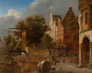 Jan van der Heyden - The Drawbridge.webp
