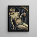 compositie: Pietà - Jan Yznowski — ingelijst kunstwerk aan de muur