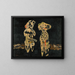 Figures - Jankel Adler — framed artwork on a wall