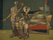 Twee figuren - Jankel Adler — weergave van het kunstwerk