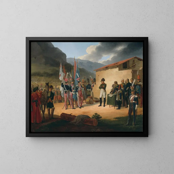 Bataille de Tudela - January Suchodolski — ingelijst kunstwerk aan de muur