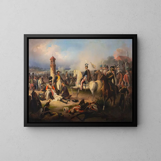 January Suchodolski - Death of Cyprian Godebski at Raszyn.webp