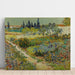 Reproductie van het schilderij Tuin in Arles - Vincent van Gogh