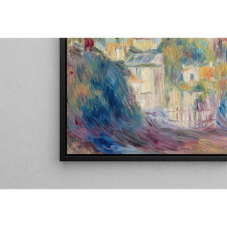 Jardin à Montmartre - Pierre-Auguste Renoir | Reproduction Tableau Décoration murale affiche copie
