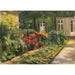 Reproductie van het schilderij Tuin van Wannsee - Huis met rode planten - Max Liebermann
