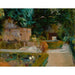 Reproductie van het schilderij Tuin van de Adarves, Alhambra, Granada - Joaquín Sorolla
