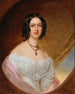 portret van Pauline Comtesse Nostitz 1801-1881 - Jaroslav Čermák — weergave van het kunstwerk