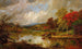 Herfstochtend - Jasper Francis Cropsey — weergave van het kunstwerk