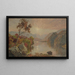 Landschap in de herfst - Jasper Francis Cropsey — ingelijst kunstwerk aan de muur